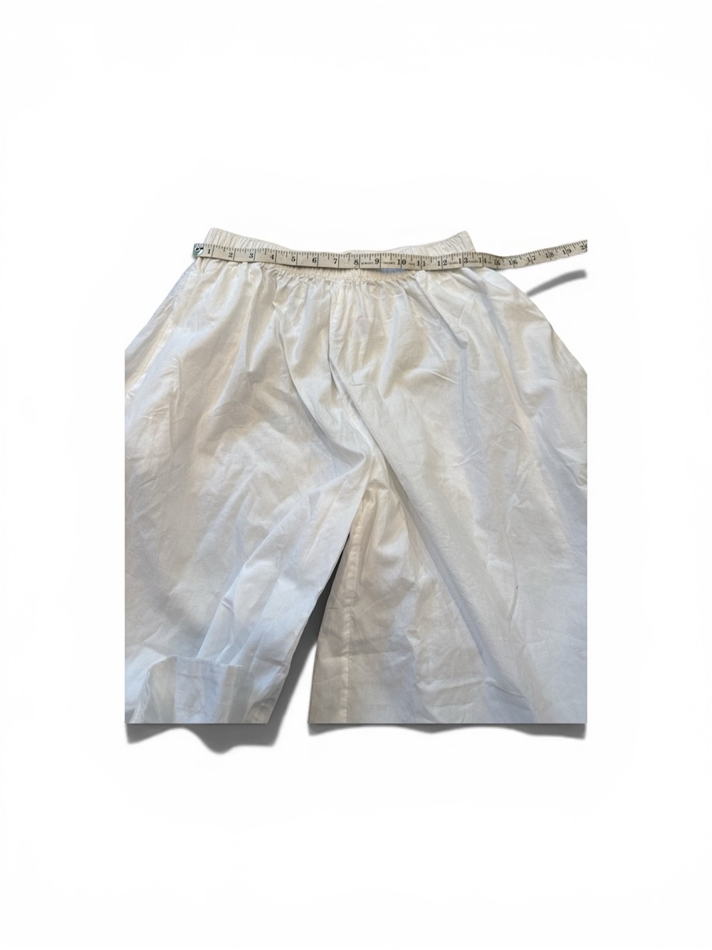 Free-est by Free People White Cropped Luca Culotte Shorts - Picture 4 of 11